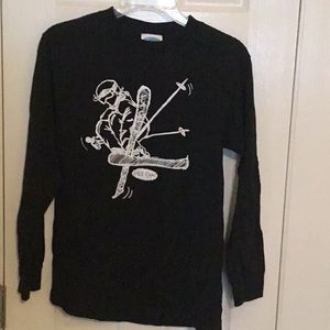 Faceplant Black Ski 🎿 T-shirt